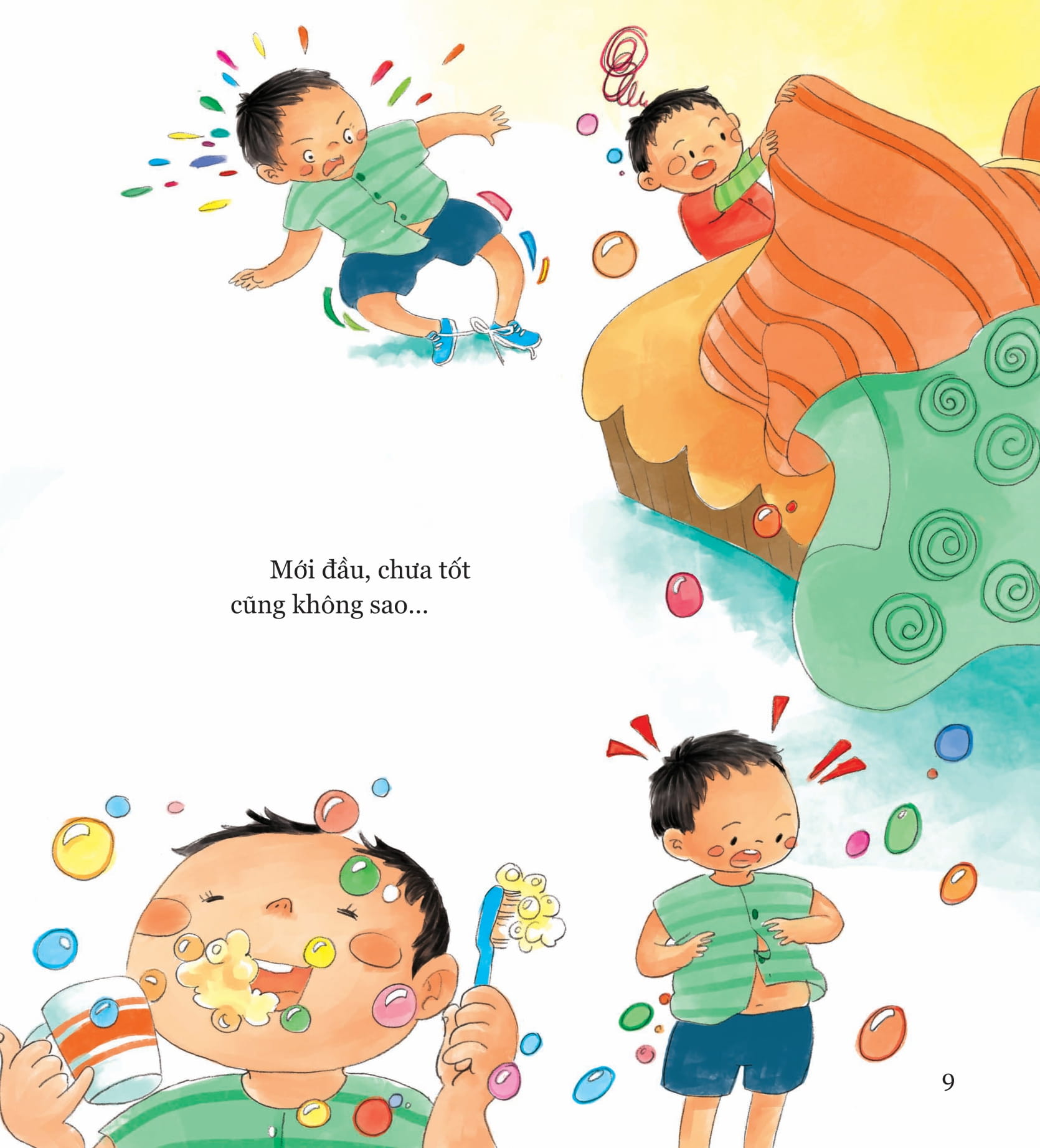 không sao đâu con! - đối mặt với lỗi lầm