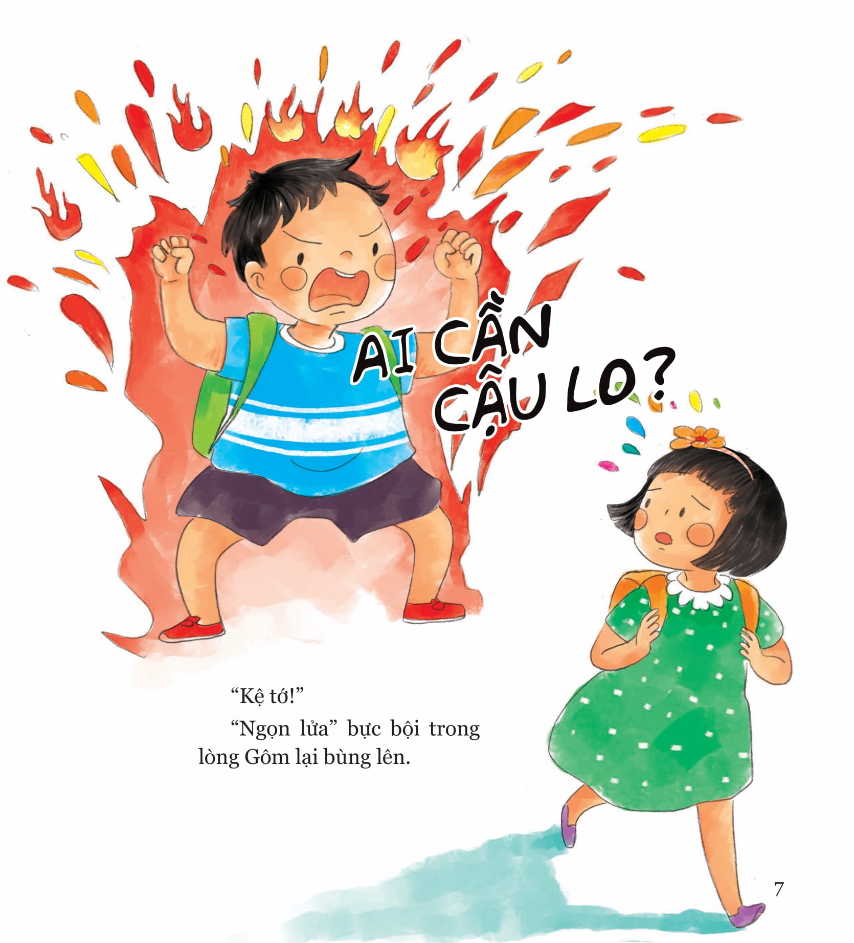 không sao đâu con! đón nhận lời nhắc nhở