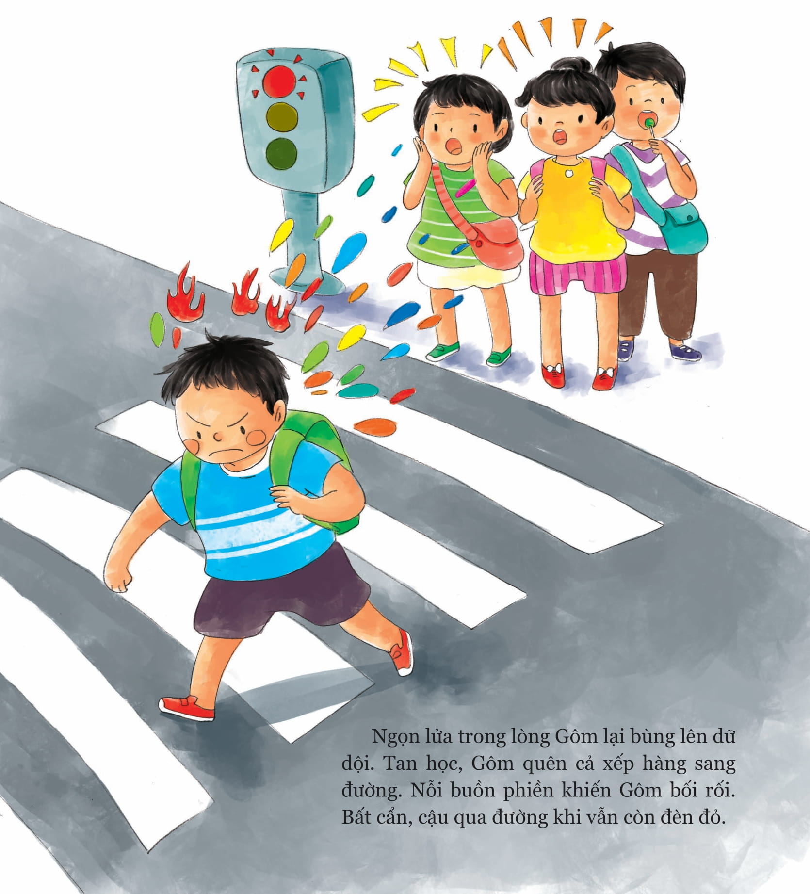 không sao đâu con! đón nhận lời nhắc nhở