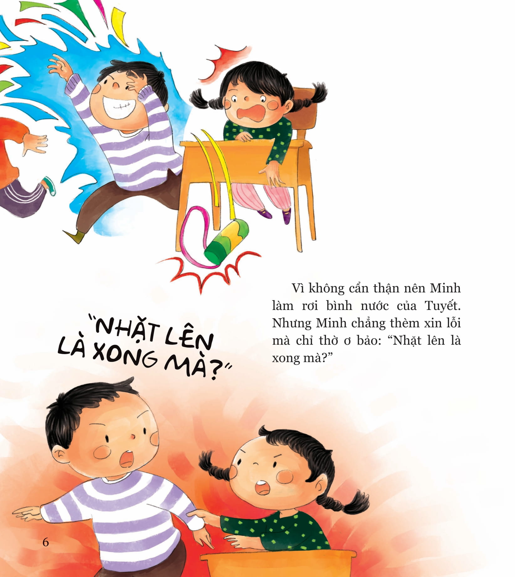 không sao đâu con! học ăn học nói