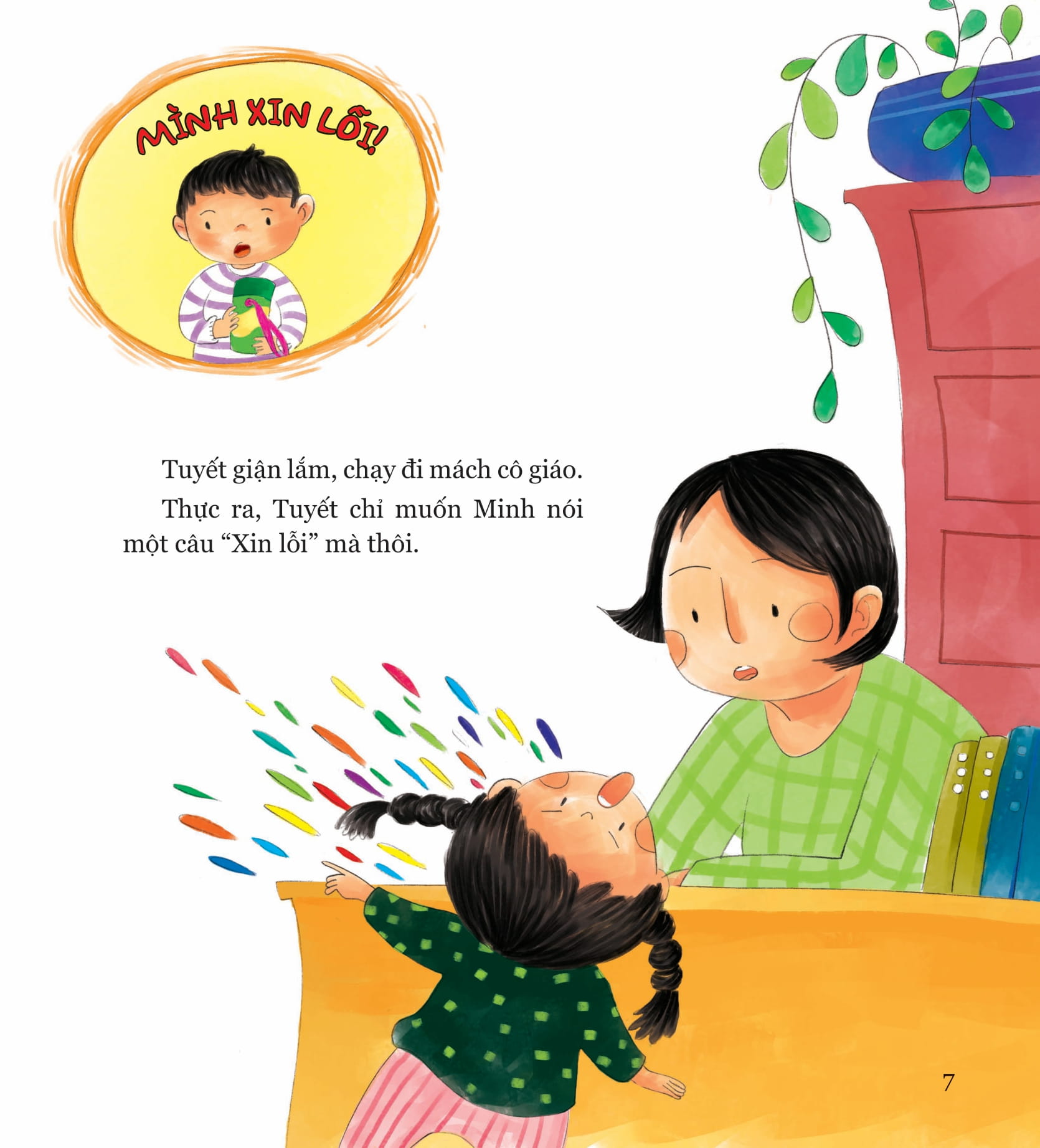 không sao đâu con! học ăn học nói