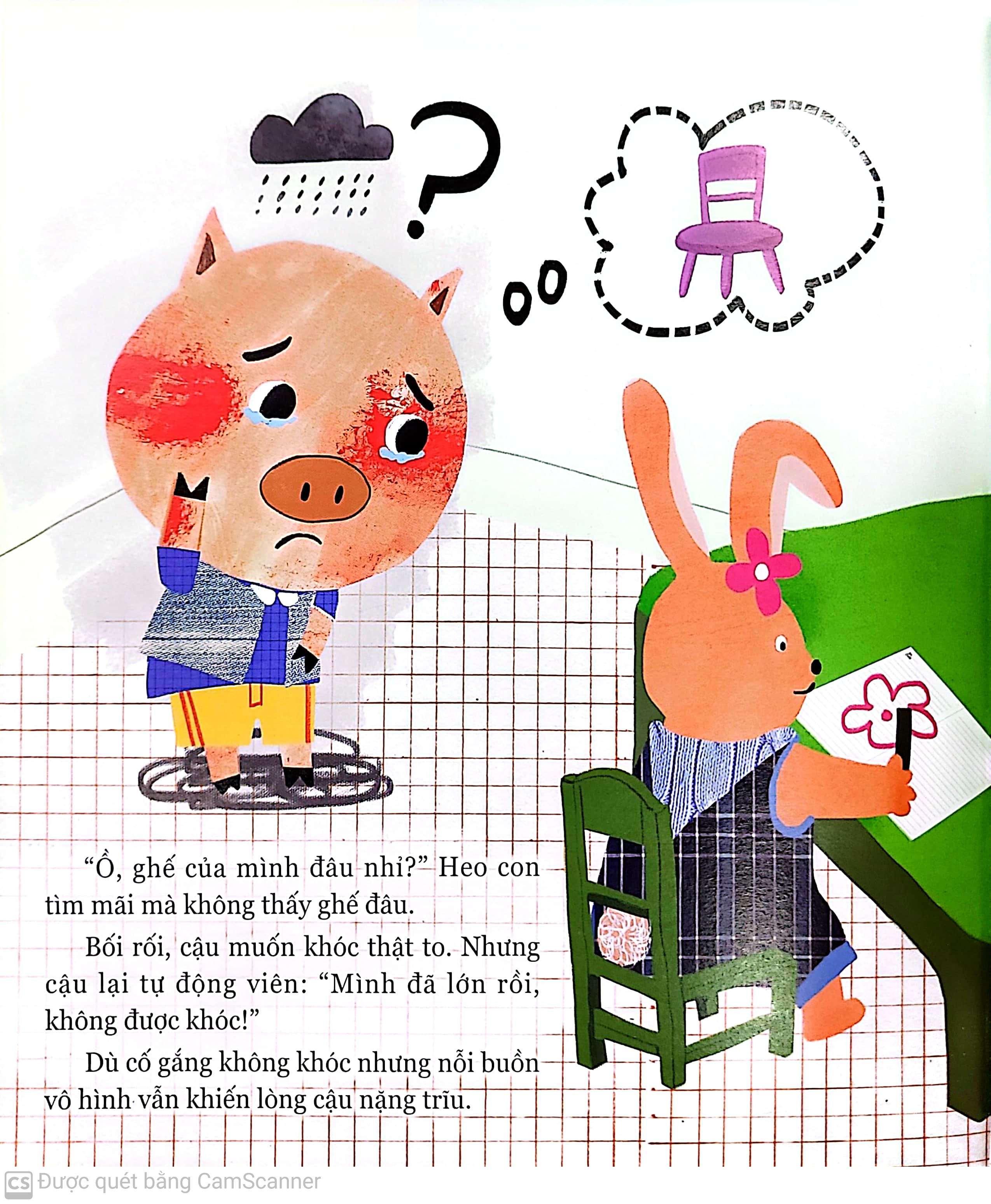 không sao đâu con! khóc không phải là xấu