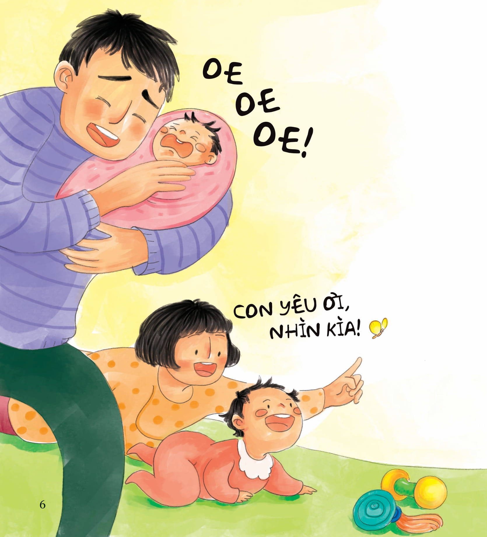 không sao đâu con! nhút nhát và thận trọng