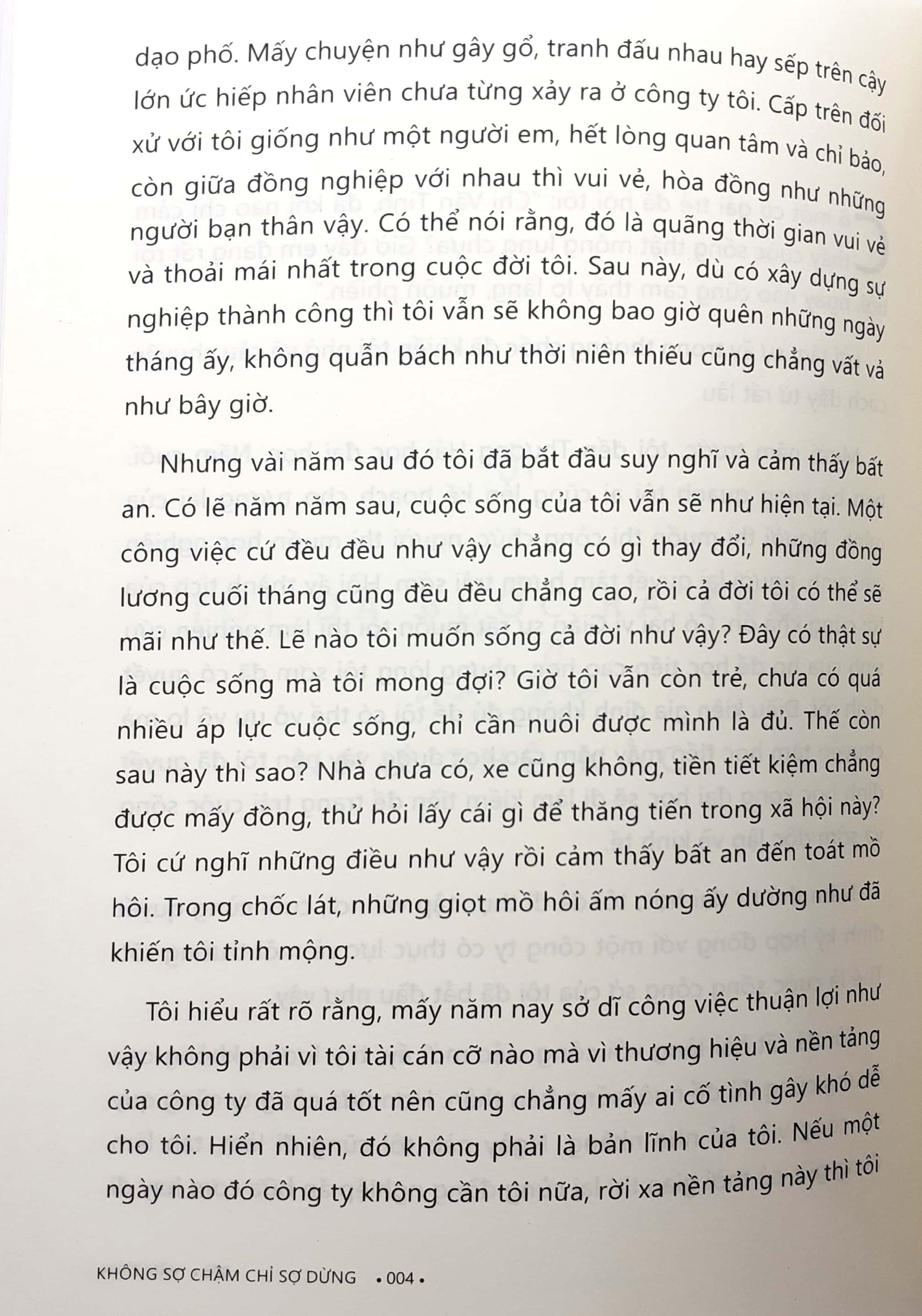 không sợ chậm chỉ sợ dừng