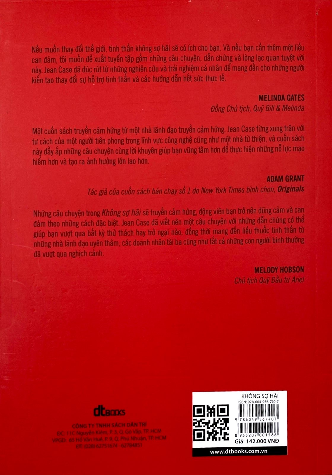 không sợ hãi - năm nguyên tắc kiến tạo một cuộc đời phi thường và ý nghĩa