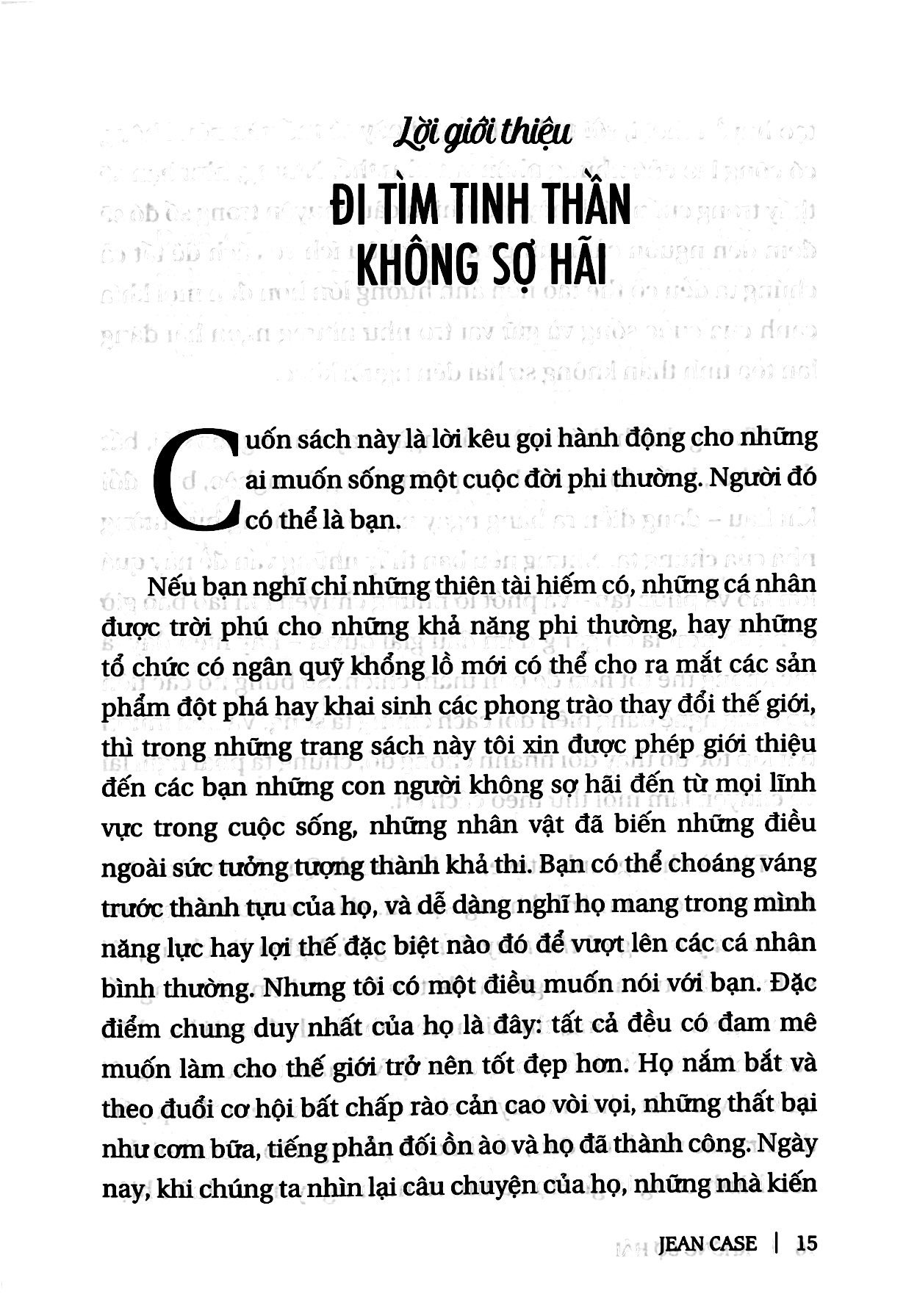 không sợ hãi - năm nguyên tắc kiến tạo một cuộc đời phi thường và ý nghĩa