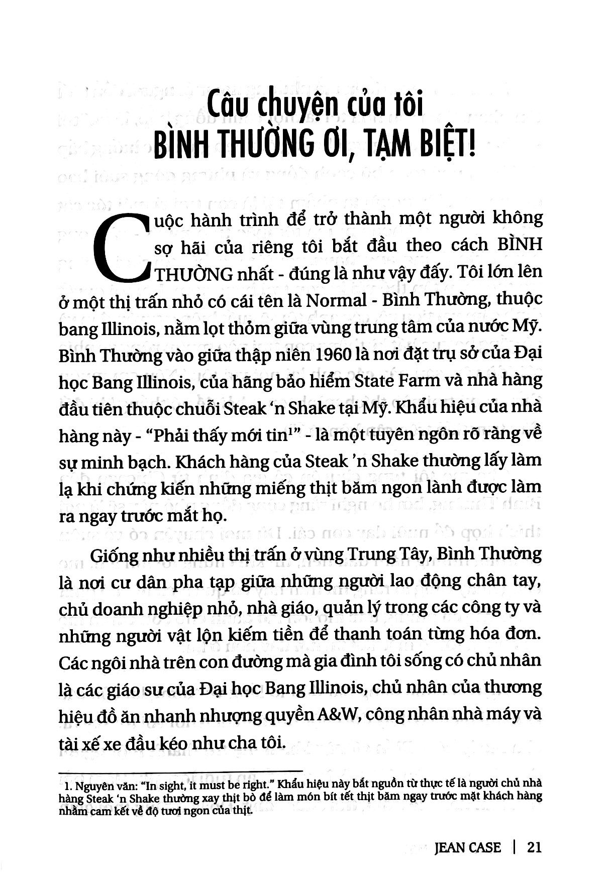 không sợ hãi - năm nguyên tắc kiến tạo một cuộc đời phi thường và ý nghĩa