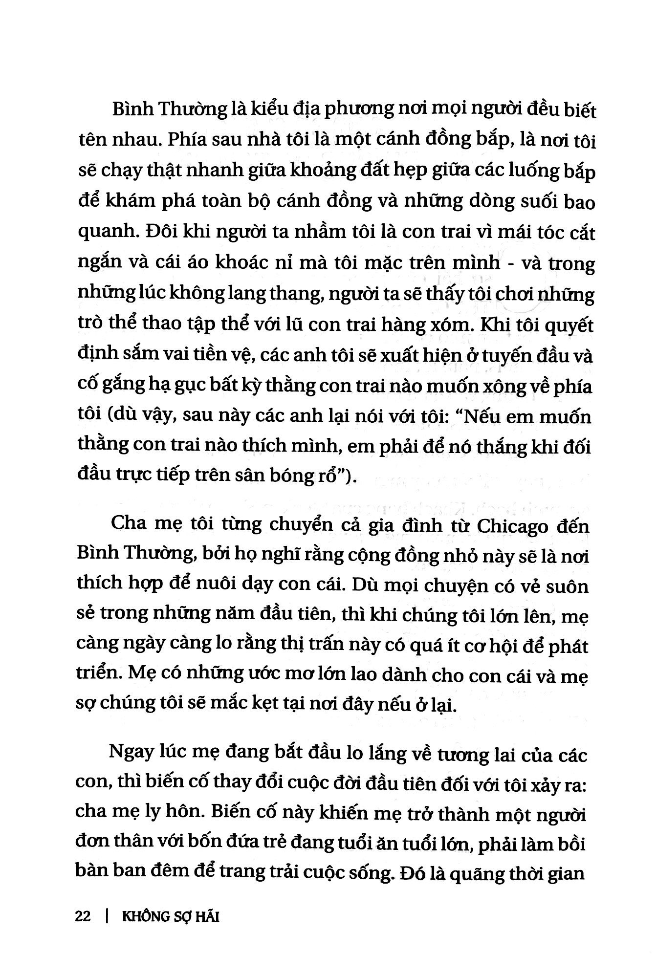 không sợ hãi - năm nguyên tắc kiến tạo một cuộc đời phi thường và ý nghĩa