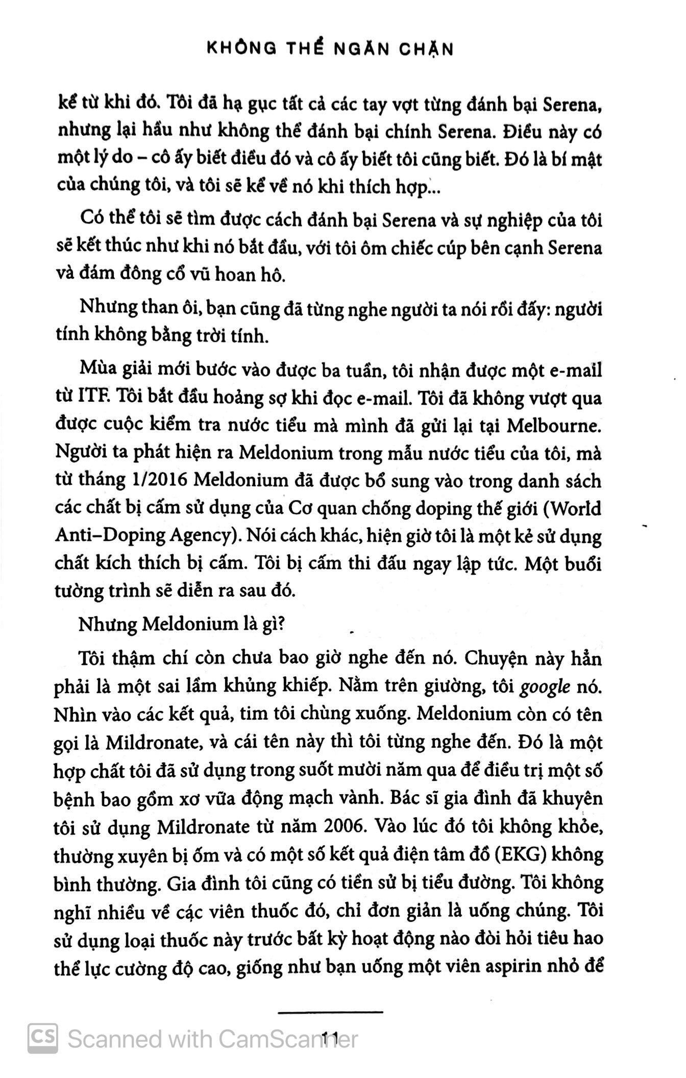 không thể ngăn chặn: chuyện đời tôi đến hôm nay