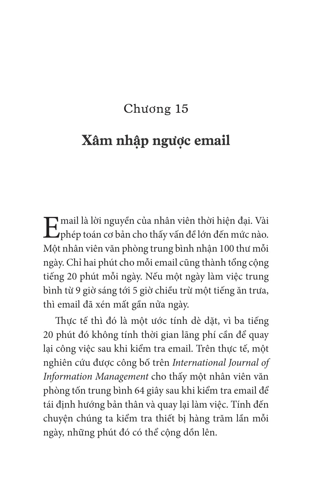 không thể sao nhãng - kiểm soát sự tập trung và sống đời bạn muốn - indistractable - how to control your attention and choose your life