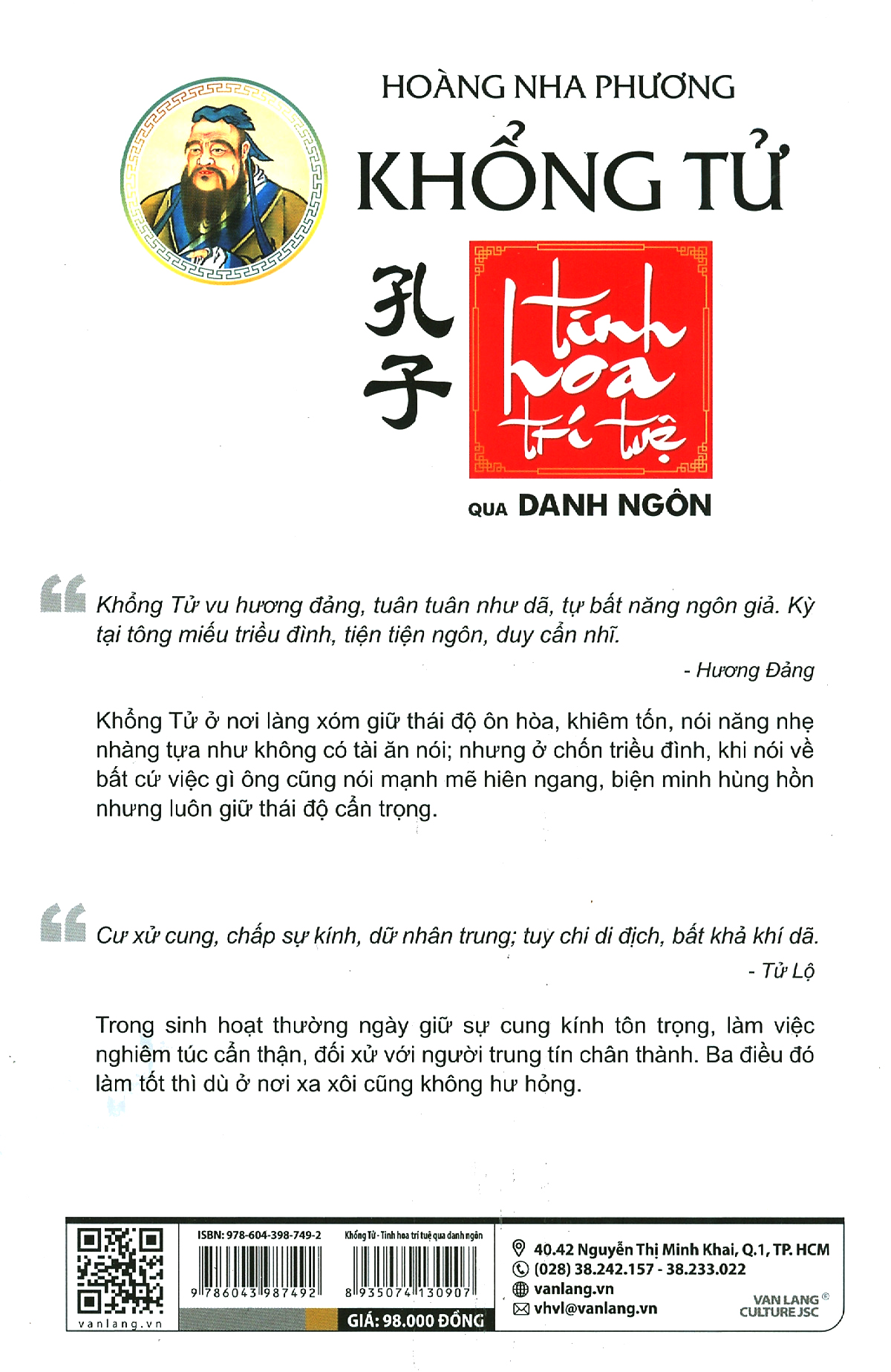 khổng tử tinh hoa trí tuệ qua danh ngôn