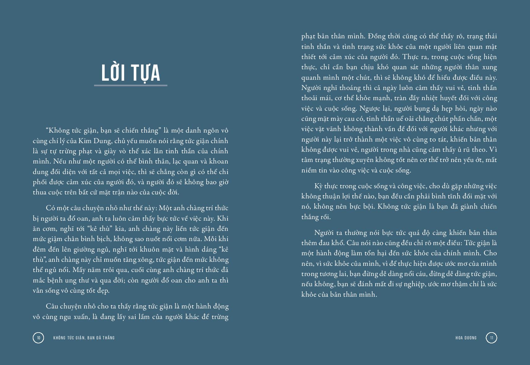 không tức giận bạn đã thắng