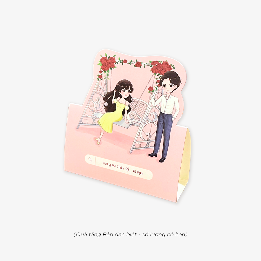 không yêu không vui - bản đặc biệt - tặng kèm bookmark + postcard bồi cứng in 2 mặt có chữ ký in của tác giả + standee giấy