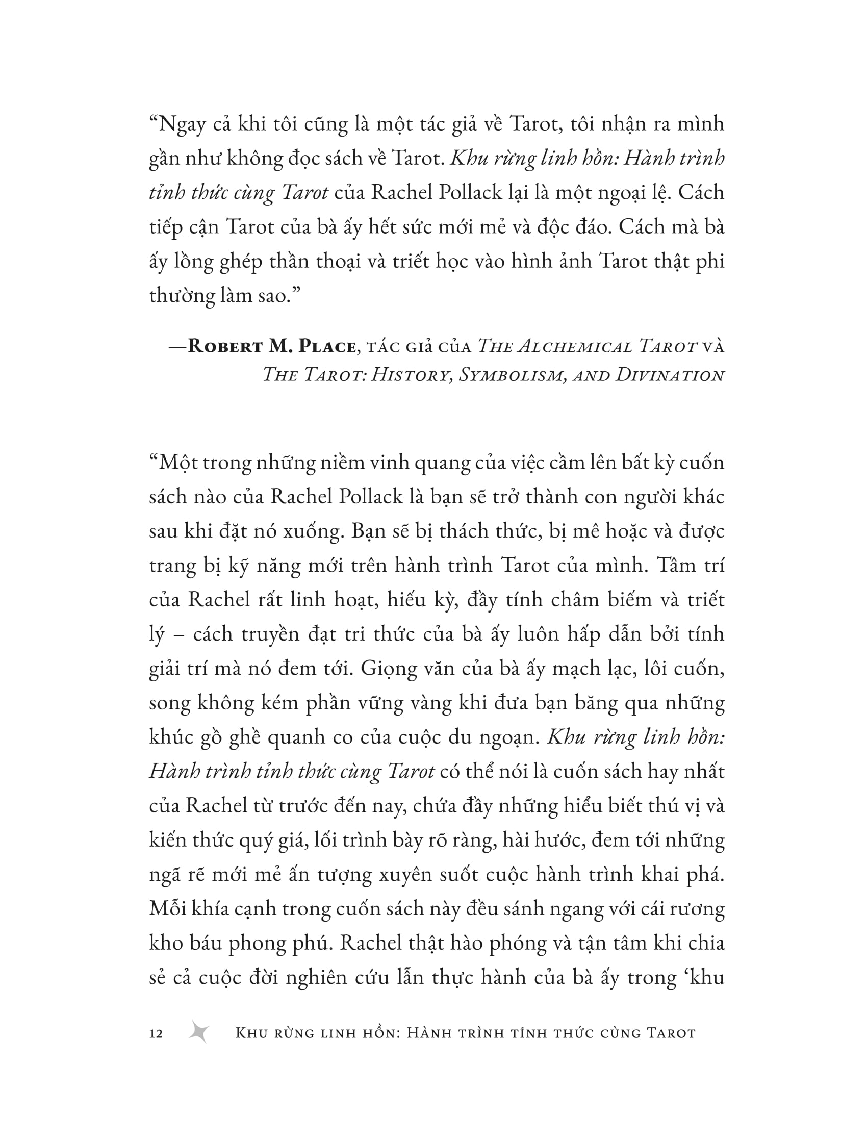 Khu Rung Linh Hon - Hanh Trinh Tinh Thuc Cung Tarot