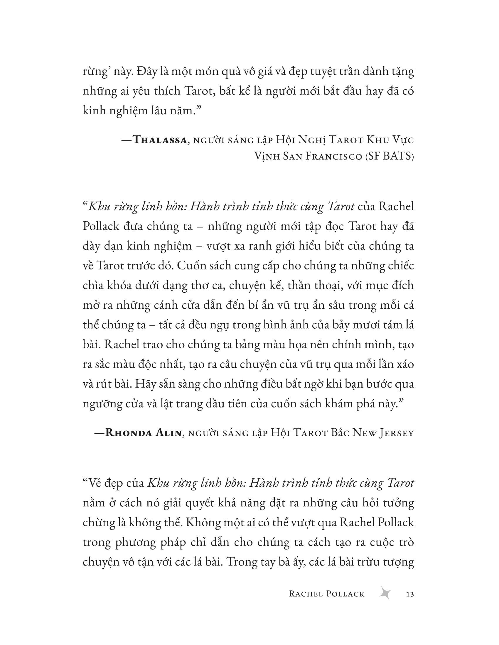 Khu Rung Linh Hon - Hanh Trinh Tinh Thuc Cung Tarot