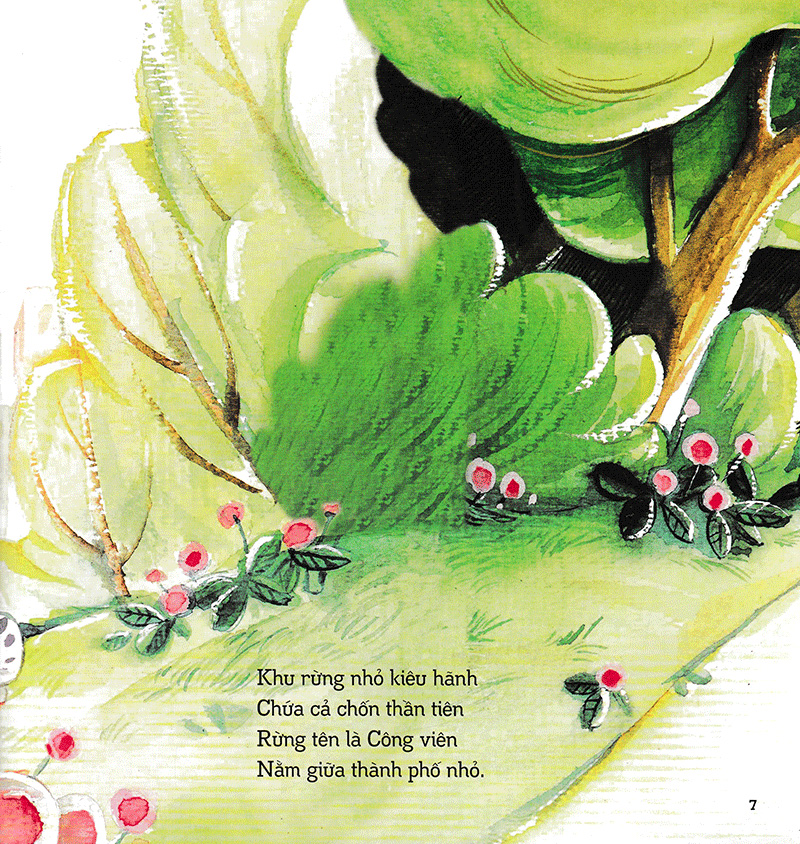 khu rừng trong thành phố (tranh màu)