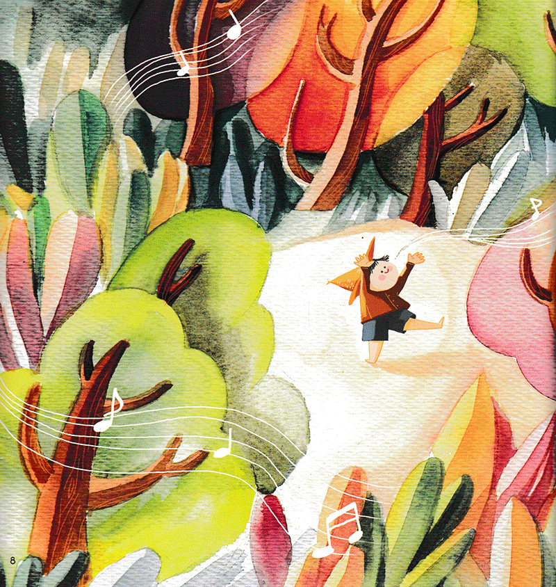 khu rừng trong thành phố (tranh màu)