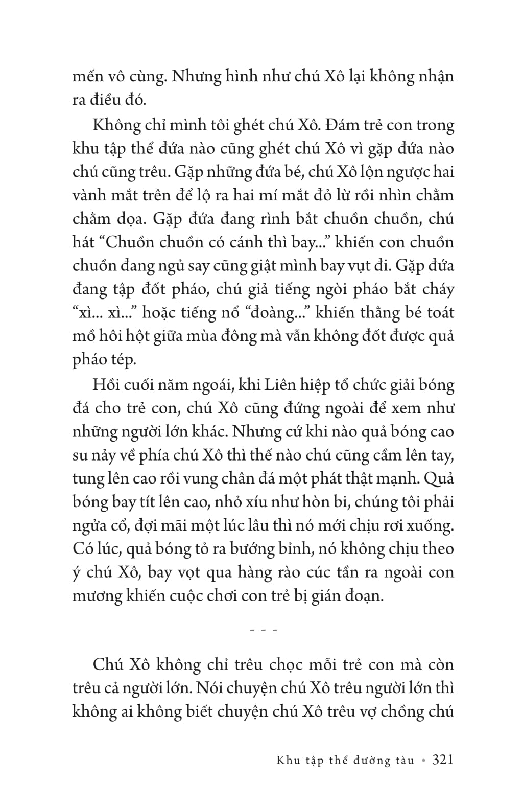 khu tập thể đường tàu