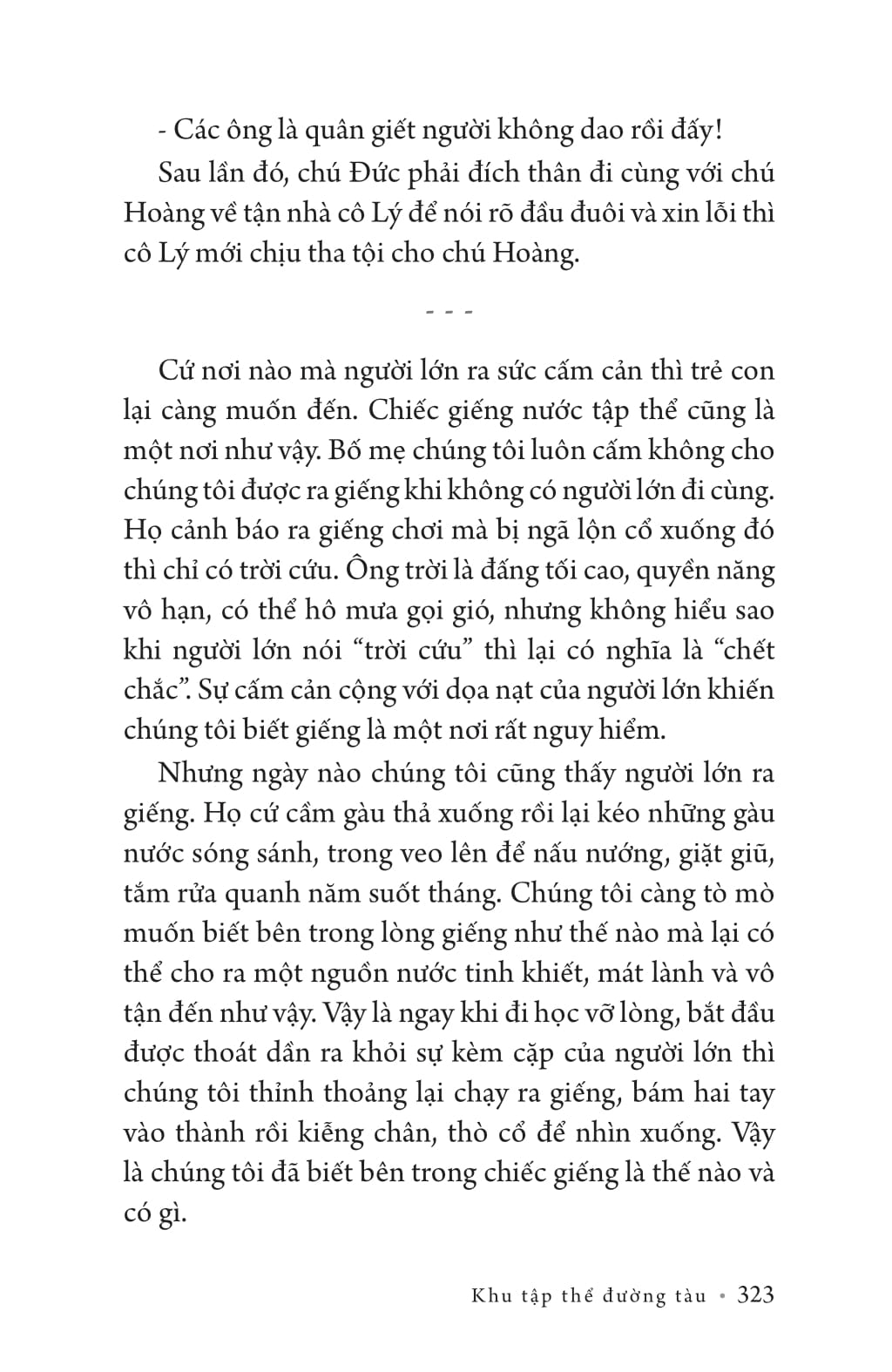 khu tập thể đường tàu