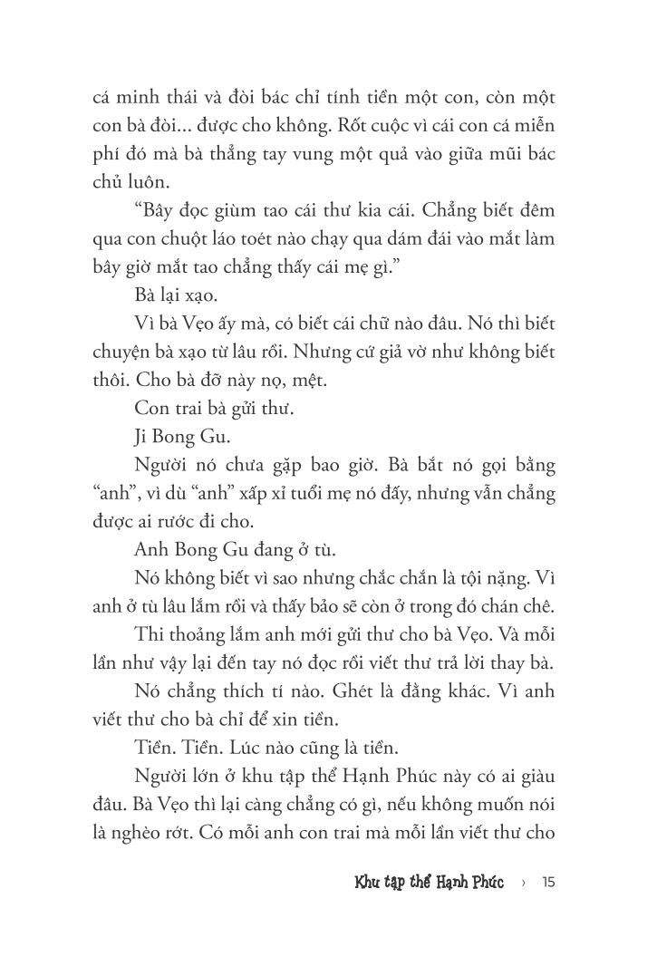 khu tập thể hạnh phúc