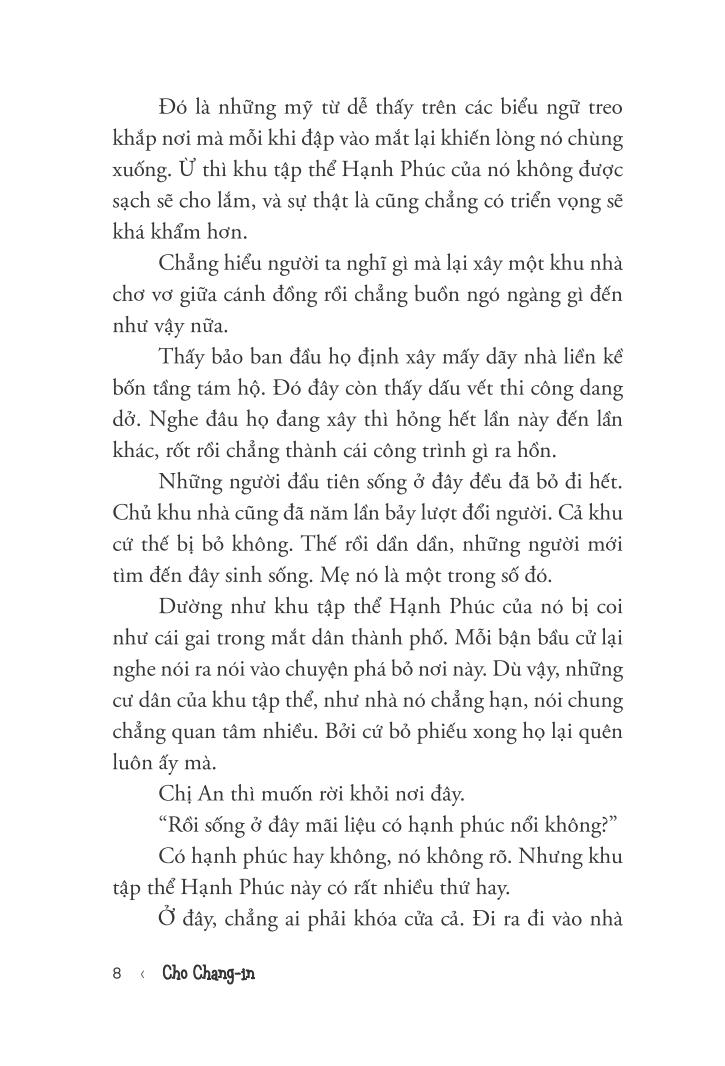 khu tập thể hạnh phúc