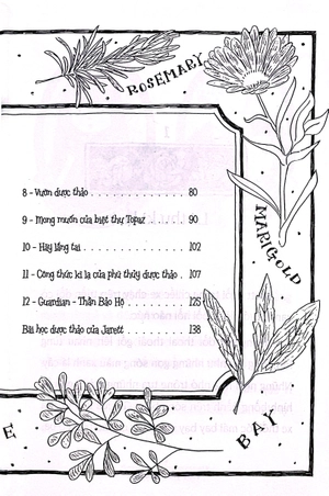 khu vườn kì diệu - tập 1 - công thức kì lạ của phù thủy dược thảo (tái bản 2024)