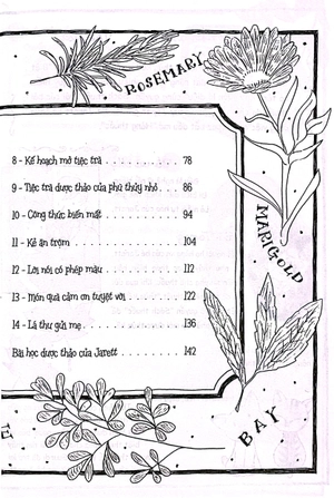 khu vườn kì diệu - tập 2 - trà dược thảo của phù thủy nhỏ (tái bản 2024)