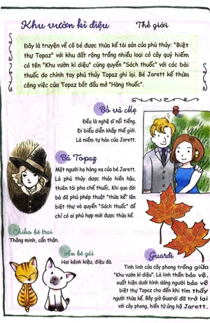 khu vườn kì diệu - tập 2 - trà dược thảo của phù thủy nhỏ (tái bản 2024)