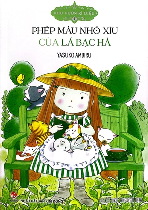 khu vườn kì diệu - tập 3 - phép màu nhỏ xíu của lá bạc hà (tái bản 2024)