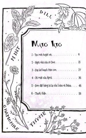 khu vườn kì diệu - tập 3 - phép màu nhỏ xíu của lá bạc hà (tái bản 2024)