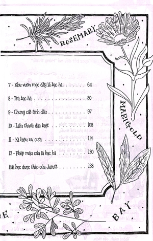 khu vườn kì diệu - tập 3 - phép màu nhỏ xíu của lá bạc hà (tái bản 2024)