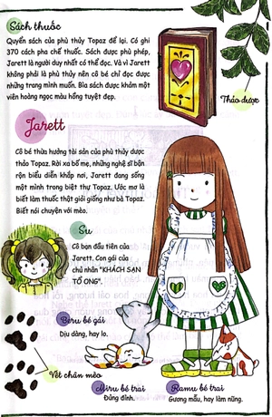 khu vườn kì diệu - tập 3 - phép màu nhỏ xíu của lá bạc hà (tái bản 2024)