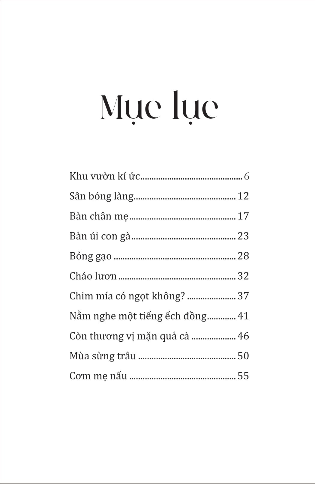 khu vườn kí ức
