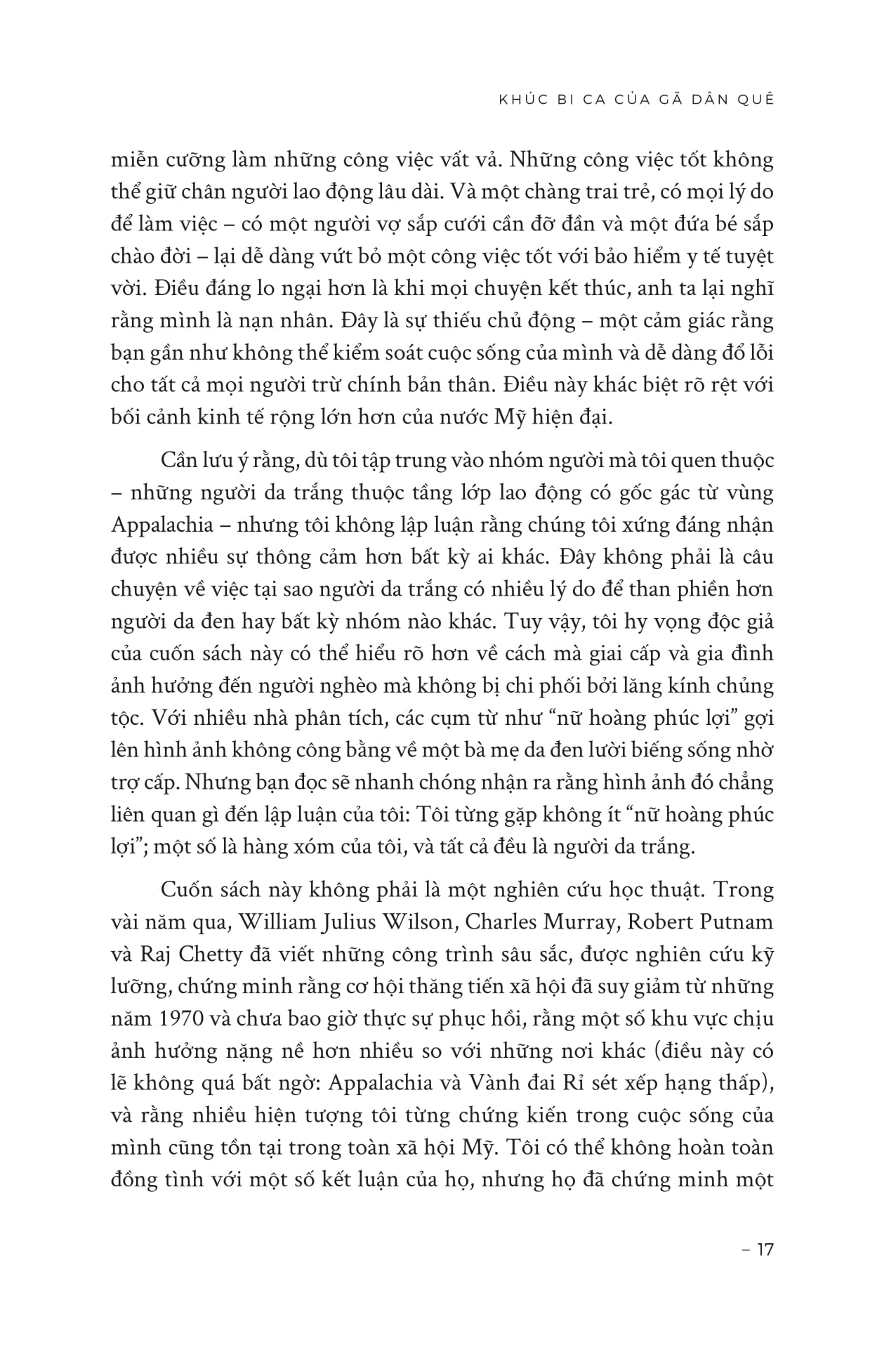 khúc bi ca của gã dân quê - hồi ức về một gia đình và một nền văn hóa trong cơn khủng hoảng