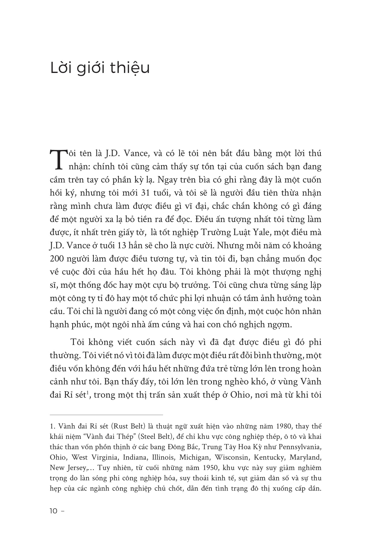 khúc bi ca của gã dân quê - hồi ức về một gia đình và một nền văn hóa trong cơn khủng hoảng