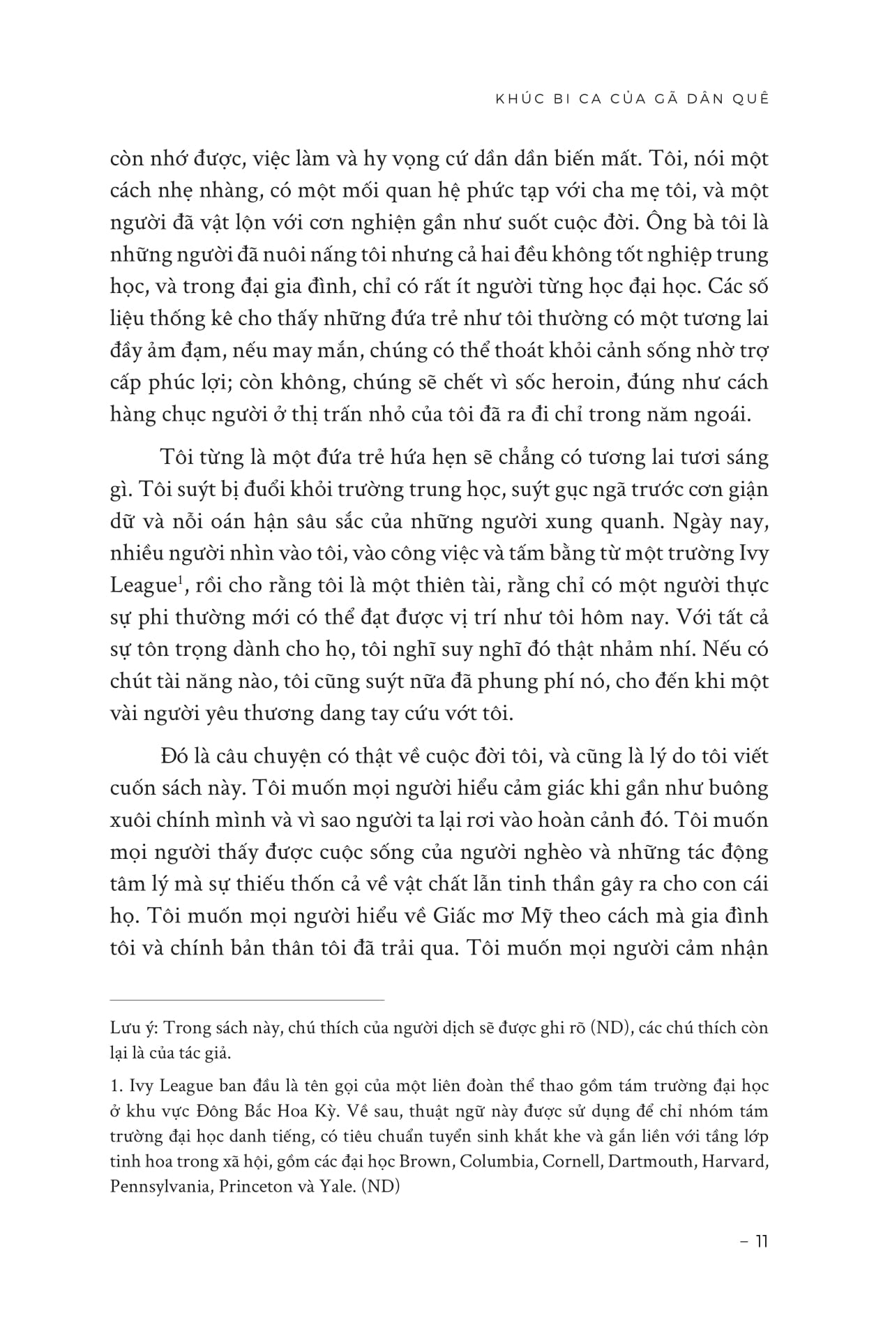 khúc bi ca của gã dân quê - hồi ức về một gia đình và một nền văn hóa trong cơn khủng hoảng