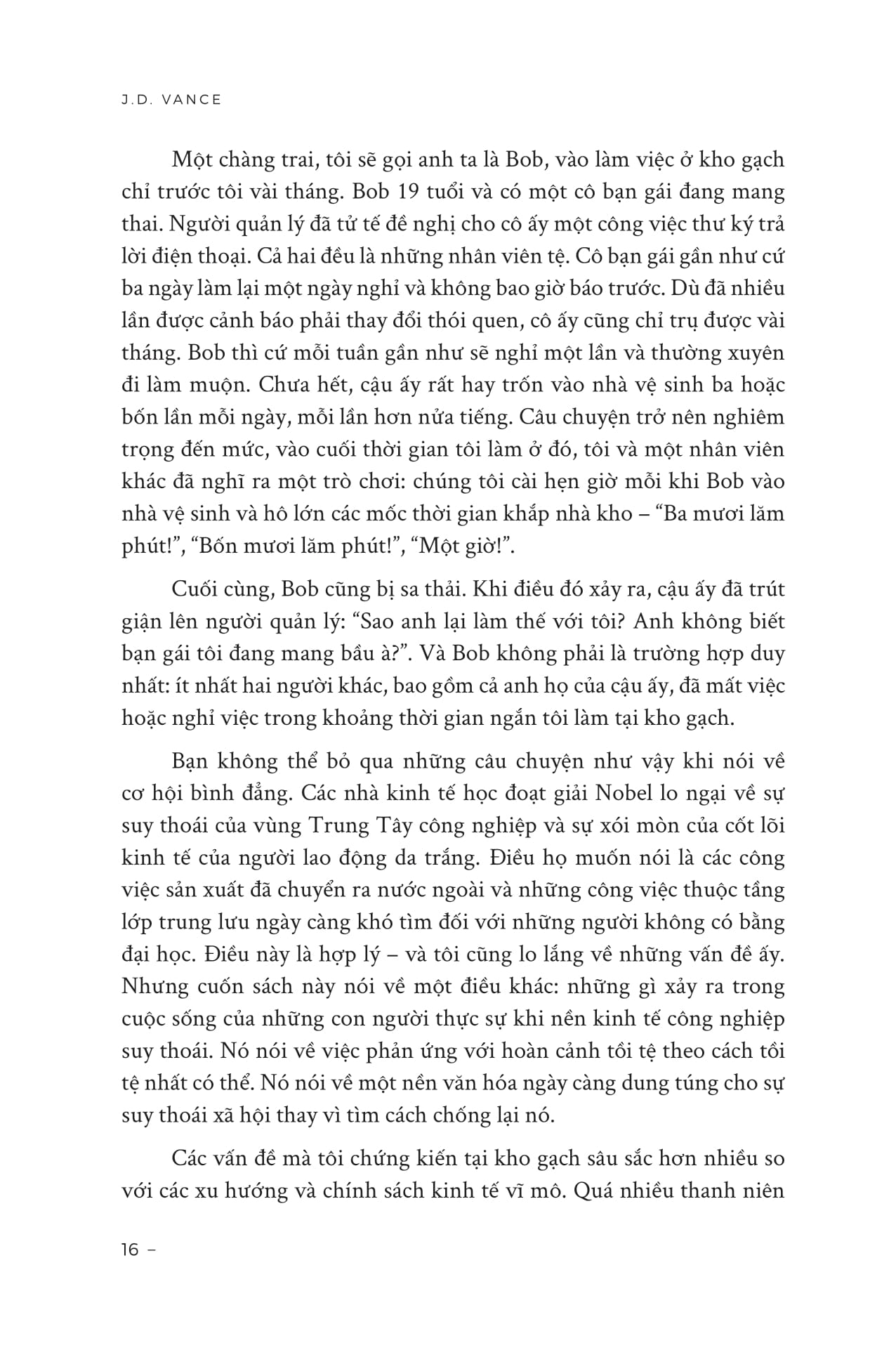 khúc bi ca của gã dân quê - hồi ức về một gia đình và một nền văn hóa trong cơn khủng hoảng