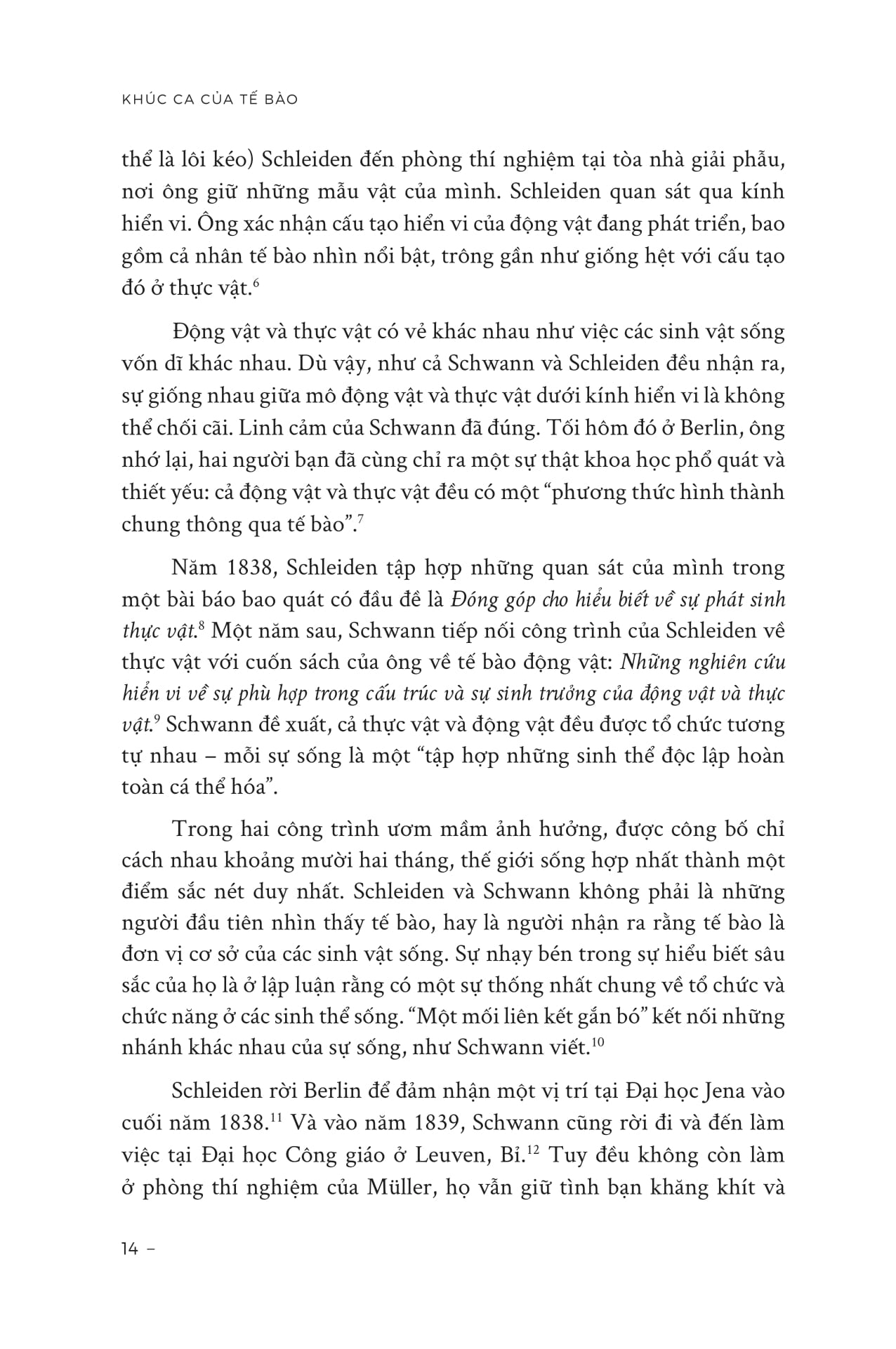 khúc ca của tế bào - khám phá phần tử cơ bản của sinh vật và con người mới - bìa cứng