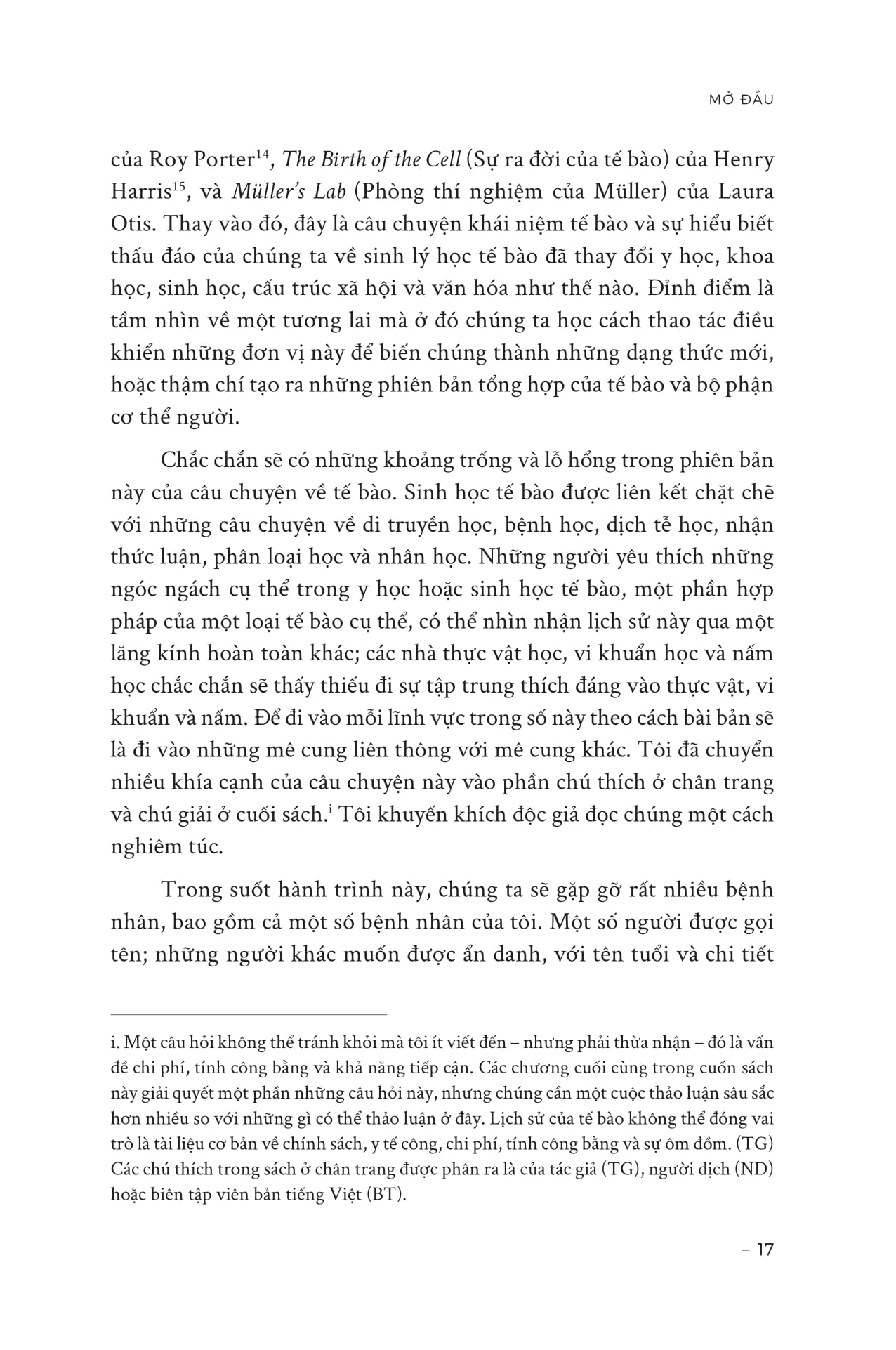 khúc ca của tế bào - khám phá phần tử cơ bản của sinh vật và con người mới - bìa cứng