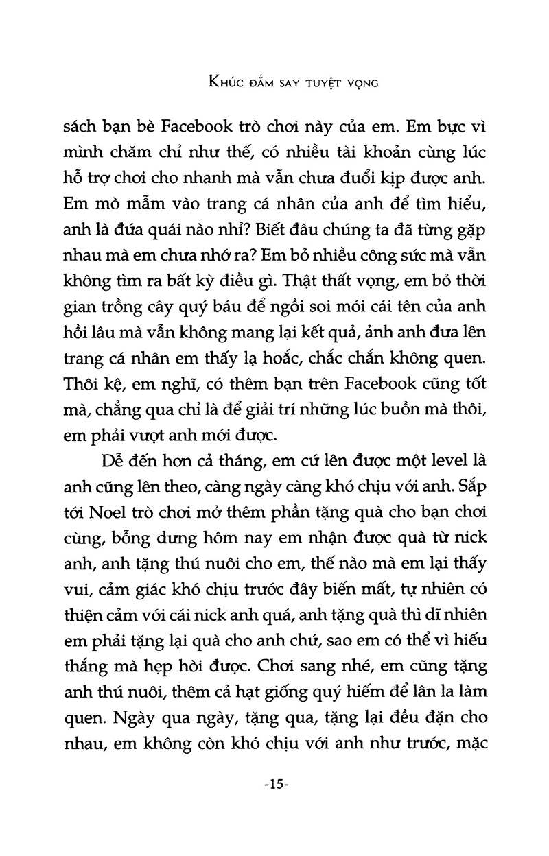 khúc đắm say tuyệt vọng