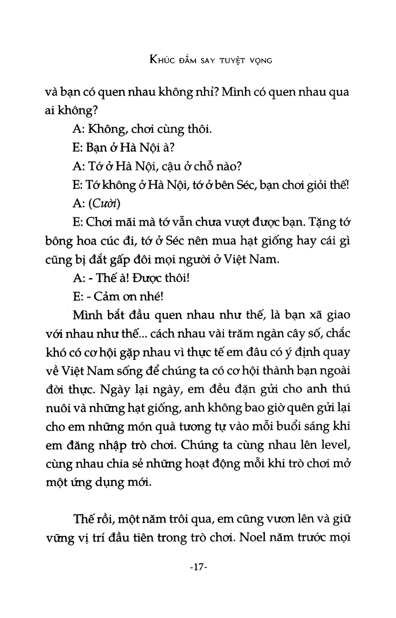 khúc đắm say tuyệt vọng