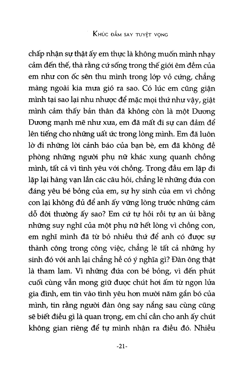 khúc đắm say tuyệt vọng