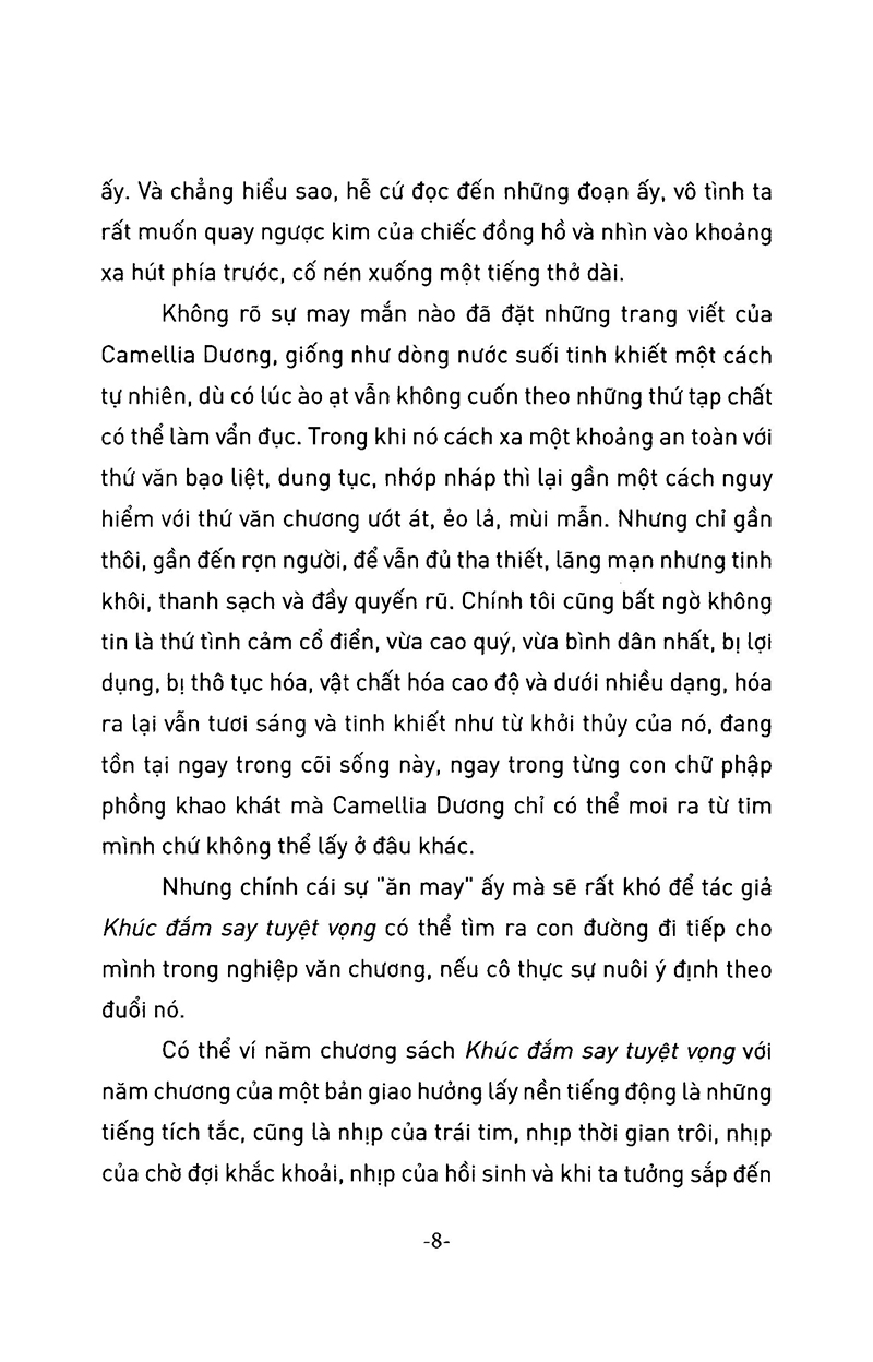 khúc đắm say tuyệt vọng