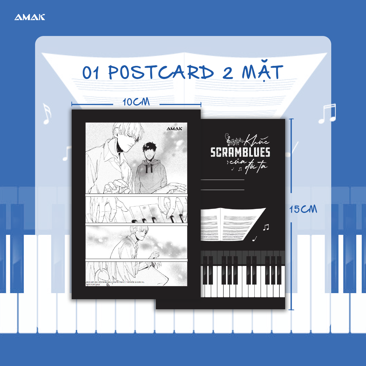Khuc Scramblues Cua Doi Ta - Tang Kem Postcard + Melody Card