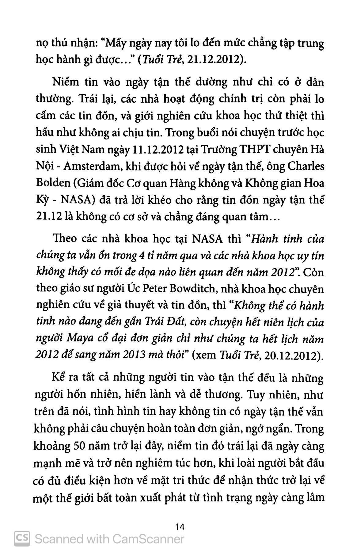 khủng hoảng môi trường có phải nguy cơ hết thuốc chữa?