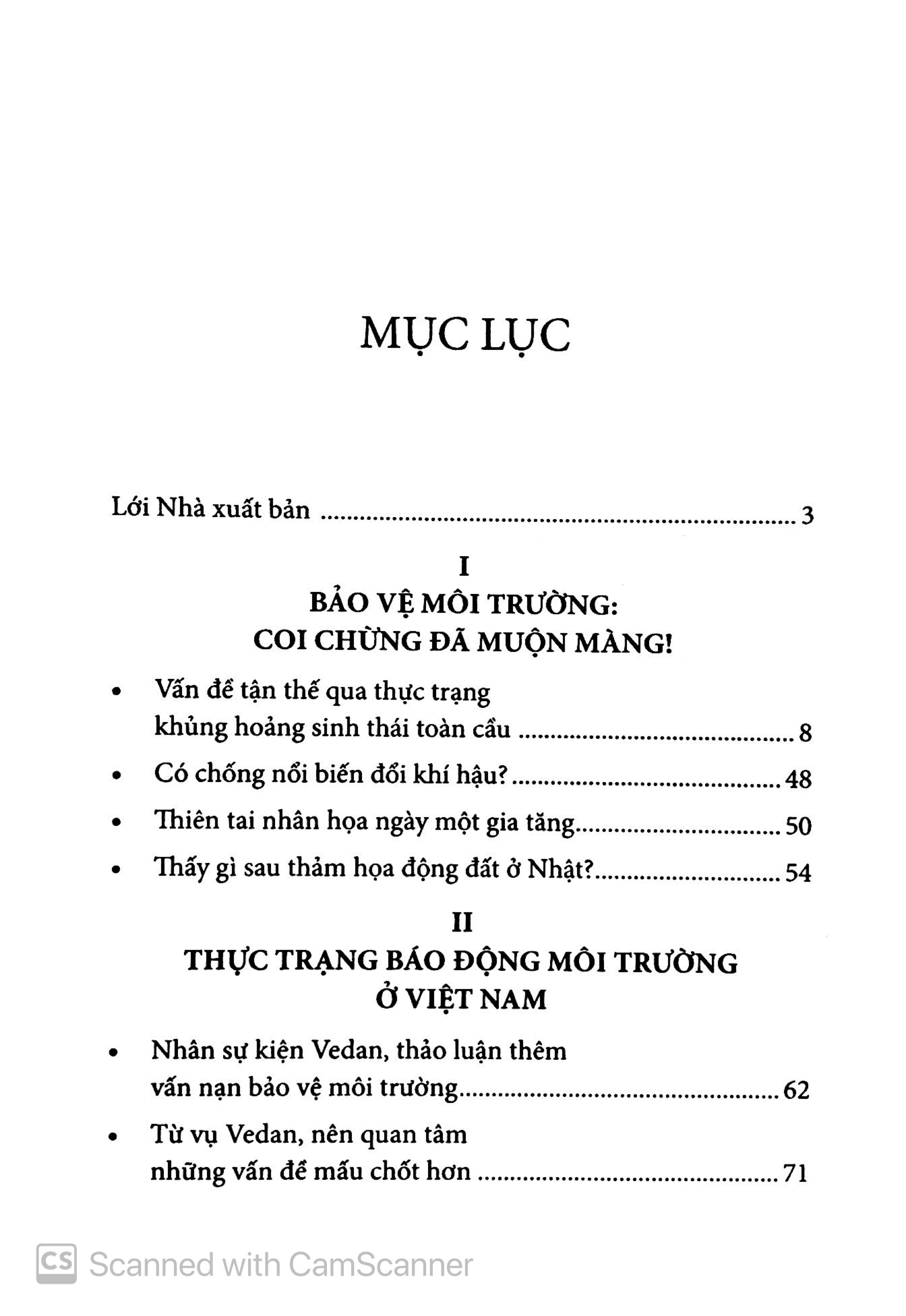 khủng hoảng môi trường có phải nguy cơ hết thuốc chữa?