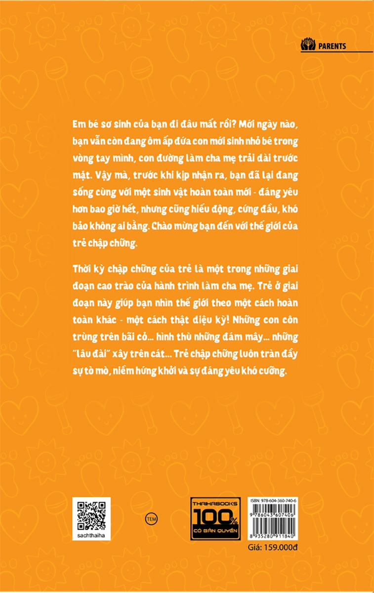 khủng hoảng tuổi chập chững: dành cho cha mẹ có con từ 1 - 4 tuổi