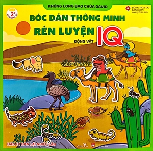 khủng long bạo chúa david - bóc dán thông minh rèn luyện iq - động vật