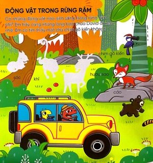 khủng long bạo chúa david - bóc dán thông minh rèn luyện iq - động vật