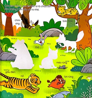 khủng long bạo chúa david - bóc dán thông minh rèn luyện iq - động vật